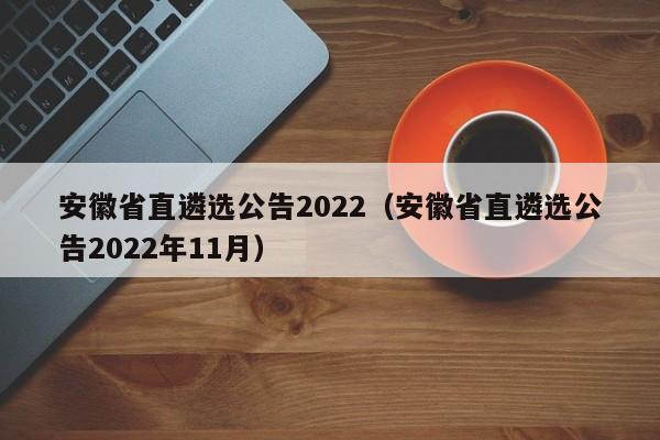 安徽省直遴选公告2022（安徽省直遴选公告2022年11月）